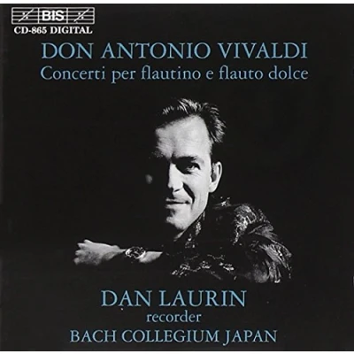 Afbeelding van Dan Laurin, Bach Collegium Japan Vivaldi: Concerto Per Flautino (CD)