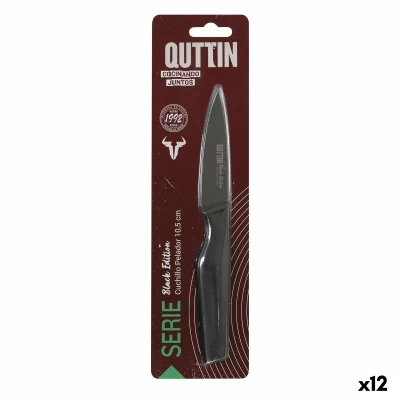 Afbeelding van Schilmes Quttin Black Roestvrij staal 9 cm (12 Stuks)