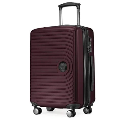 Image de HAUPTSTADTKOFFER Mitte bagage à main 55x40x23, TSA, 4 roulettes, valise de voyage, rigide, main, cabine, Bourgogne