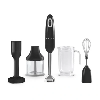 Afbeelding van SMEG HBF22BLEU Staafmixer Zwart