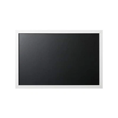 Afbeelding van Bi Office Gold &amp; Silver krijtbord, 60 x 40 cm, mdf frame, zilverkleurig