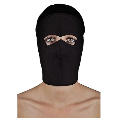Afbeelding van Extreem BDSM masker met klittenbandsluiting