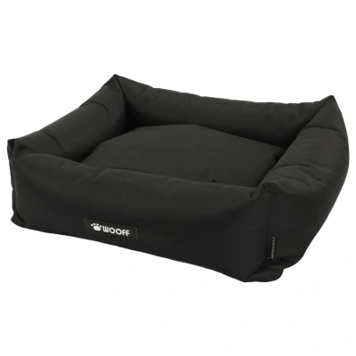 Afbeelding van Wooff Mand Cocoon All Weather Zwart Hondenmand Large