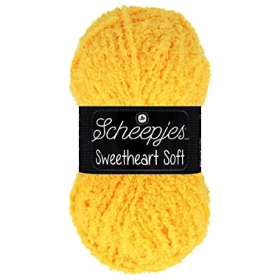 Afbeelding van Scheepjes Sweetheart Soft 100g 015 Geel