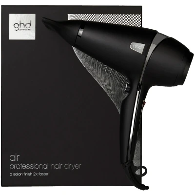 Afbeelding van ghd Air haardroger Professionele (zwart) Snel drogen en stylen Vermindert kroezen Instelbare temperaturen vermogens Ideaal voor alle haartypes