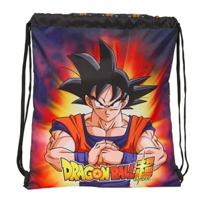 Afbeelding van Rugtas met Koordjes Dragon Ball Zwart 35 x 40 1 cm