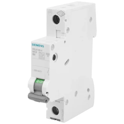 Afbeelding van Siemens 5SV13166KK10 Aardlekschakelaar/zekeringautomaat 1 polig 10 A 0.03 230 V