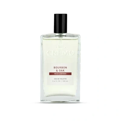 Afbeelding van CREMO Eau de Toilette voor heren, 100 ml, bourbon &amp; eik, kruidige geur, cadeau mannen