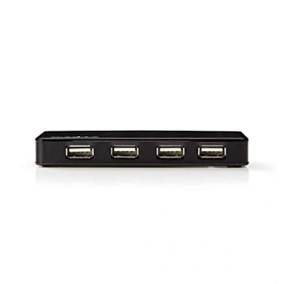 Image de Nedis UHUBU2730BK Concentrateur (hub) 7 x USB 2.0 de bureau