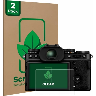 Afbeelding van ScreenLeaf Screenprotector voor Fujifilm X T5 Duurzame schermbescherming Folie Beschermfolie transparant (2 Stuks)
