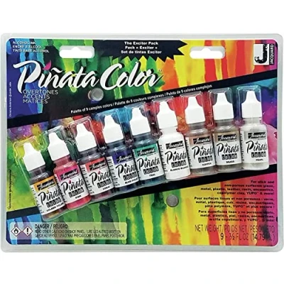 Afbeelding van Jacquard Piñata Alcohol Inkt Overtones 9 kleuren 14 ml