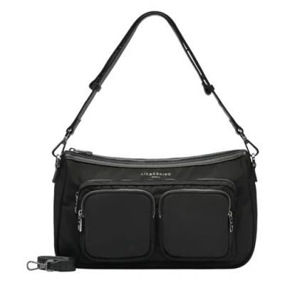 Afbeelding van LIEBESKIND BERLIN Schoudertas Maia Hobo Bag Black Zwart