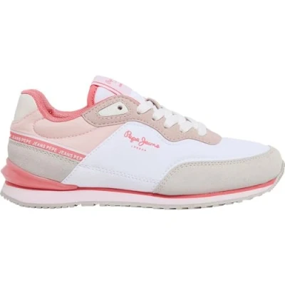 Afbeelding van Pepe Jeans London SEAL G Sneakers laag voor kinderen, Maat: 39, White Kunststof/ textiel