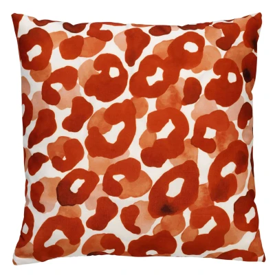 Afbeelding van Dutch Decor SAMONE Outdoor Sierkussen 45x45 cm waterafstotend en uv bestendig Potters Clay oranje