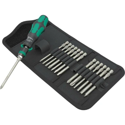 Afbeelding van Wera Kraftform Kompakt 838 RA R M Imperial Set 1 05051066001 Bitset 15 delig Kruiskop Phillips, Pozidriv, Torx, Inbus, Binnen vierkant (Robertson),