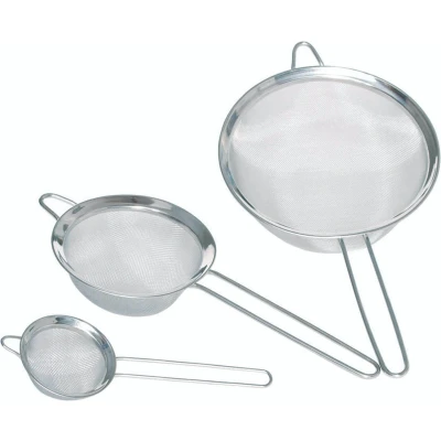 Afbeelding van Kitchencraft Bolzeven 8 14 20 Cm Rvs Zilver 3 Stuks