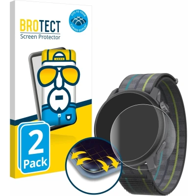 Afbeelding van BROTECT Screenprotector voor Coros Pace 3 Folie Beschermfolie transparant volledig dekking (2 Stuks)