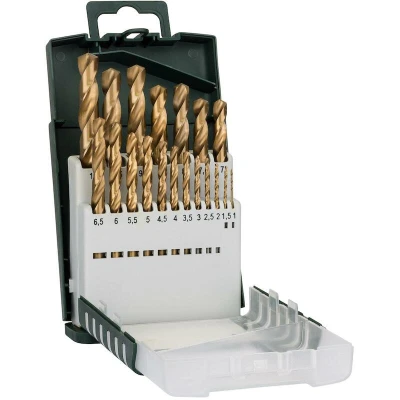 Image de BOSCH 2609255134 jeu de mèches métal HSS TIN 1 10mm 19 pièces