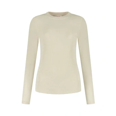 Afbeelding van STUDIO AMAYA Tshirt Lynn Gebroken wit XL
