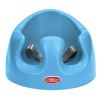 Afbeelding van Nûby Foam Seat Schuimrubberen baby zitje Blauw 4 12m
