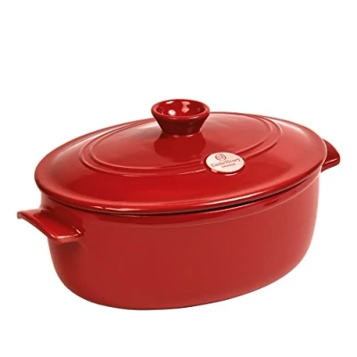 Afbeelding van Emile Henry Cocotte Rond Flame Grand Cru Ø39.5cm
