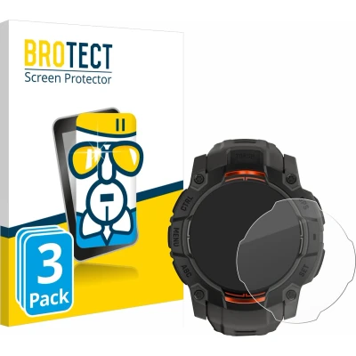 Afbeelding van BROTECT Schutzglas Schutzfolie Displayschutz Display Schutz Glas Folie klar, Smartwatch beschermfolie, Transparant