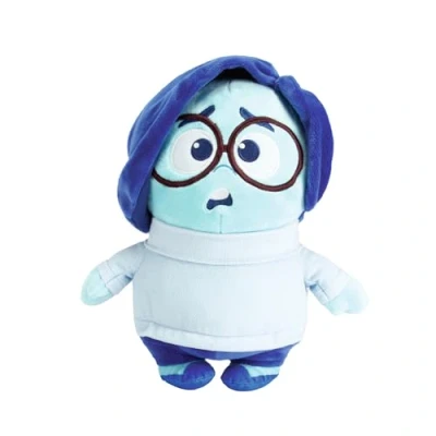 Afbeelding van Disney Pixar Inside Out Sadness Zachte Pluche Knuffel 25 cm Blauw