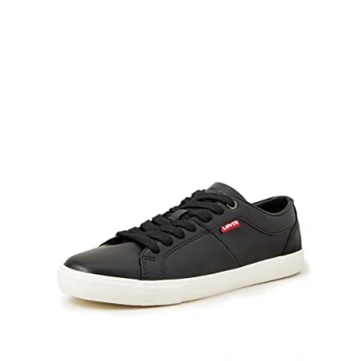 Afbeelding van Levi&#039;s Woods W Damessneakers, Zwart Regular 59