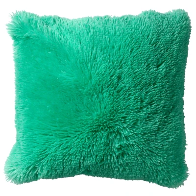 Afbeelding van Dutch Decor FLUFFY Sierkussen 45x45 cm superzacht effen kleur Spearmint groen