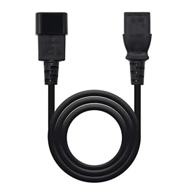 Afbeelding van Voedingskabel NANOCABLE 10.22.0202 1,5 m 1500W Zwart
