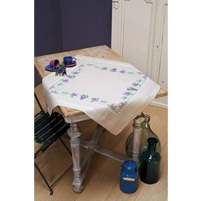 Afbeelding van Tafelkleed kit Lavendel Vervaco PN 0165238