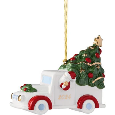 Afbeelding van Villeroy &amp; Boch Christmas Classics kerstornament vrachtauto