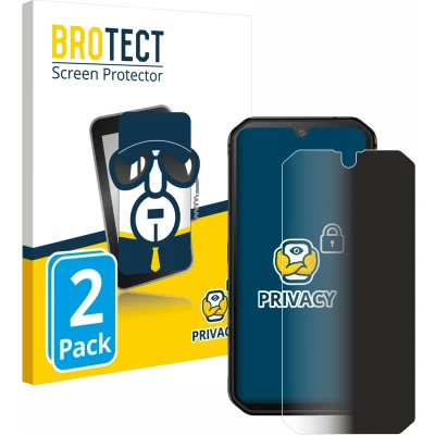 Afbeelding van BROTECT privacy screenprotector voor Blackview BV9900E Folie Beschermfolie Blauwlichtfilter (2 Stuks)