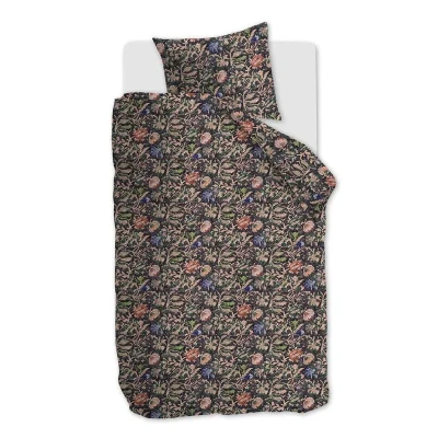 Afbeelding van At Home by Beddinghouse Batik Dekbedovertrek Dark Blue