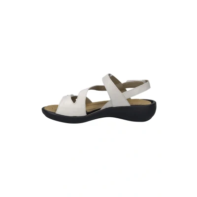 Afbeelding van Josef Seibel Ibiza Sandalen met sleehak, Dames, Maat: 38, Weiss Leer