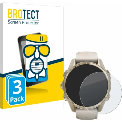 Afbeelding van BROTECT Screenprotector voor Garmin Fenix 8 (43 mm) Folie Beschermfolie Beschermglas matte (3 Stuks)