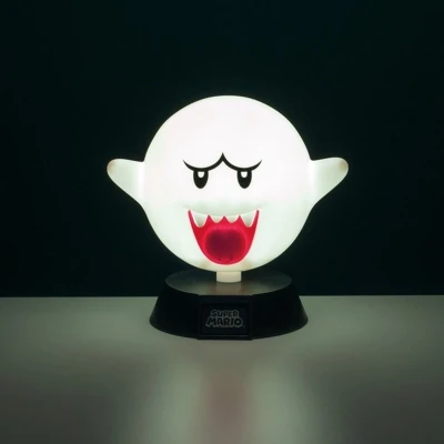 Afbeelding van Super Mario Bros. Boo 3D Icon Lamp V2 Tafellamp Nachtlamp