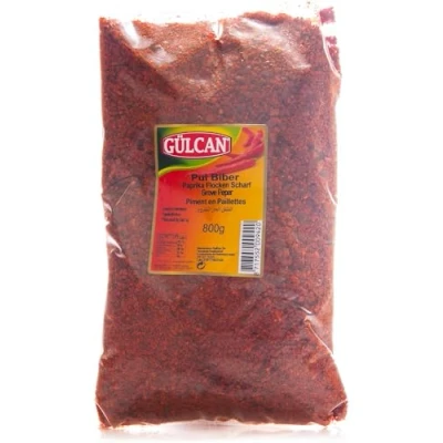 Afbeelding van Gülcan Pul Biber Paprikapoeder, puntig, maat XL, 800 g