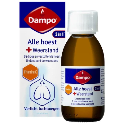 Afbeelding van Dampo 3 in 1 Alle Hoest + Weerstand Siroop