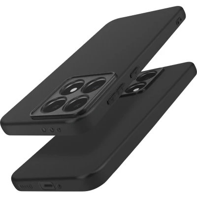 Afbeelding van 3mk, Hoesje voor Xiaomi 14T Soft Mate afwerking schokbestendig, Zwart