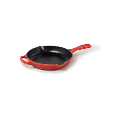 Afbeelding van Le Creuset Gietijzeren Ronde Skillet In Kersenrood 20cm