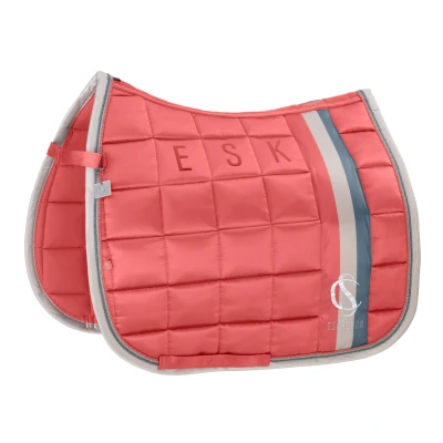 Image de Eskadron Tapis de Selle Classic Sports Big Square Mattgloss Shetty Polyvalent Coral BlossomVendu par Agradi