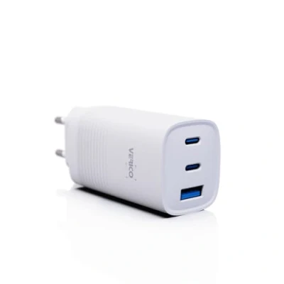 Afbeelding van Verico Mojo 65W GaN 3 USB oplader 65 W Thuis Uitgangsstroom (max.) 3250 mA Aantal uitgangen: x USB, C