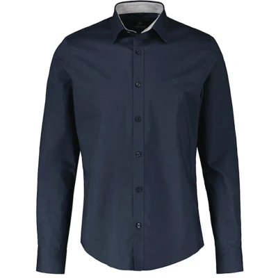 Afbeelding van LERROS Overhemd Casual Marine L
