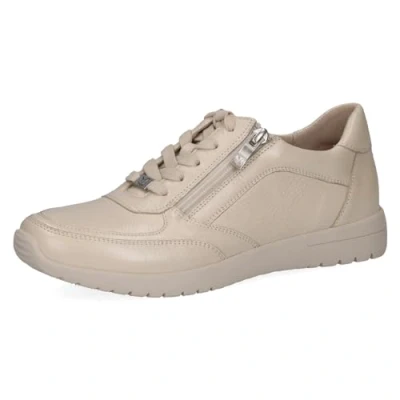 Afbeelding van Caprice Sneakers laag, Dames, Maat: 37, Ecru perl.deer Leer