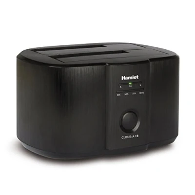 Afbeelding van Hamlet HXDD2535CLN basisstation voor opslagstations Zwart