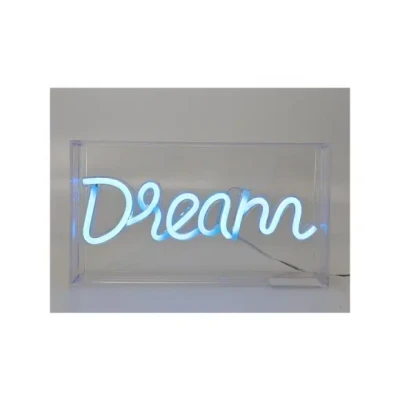 Afbeelding van iTOTAL neon LED light &quot;DREAM&quot; Sfeerverlichting wandlamp ideaal voor studenten mancave decoratie XL2766