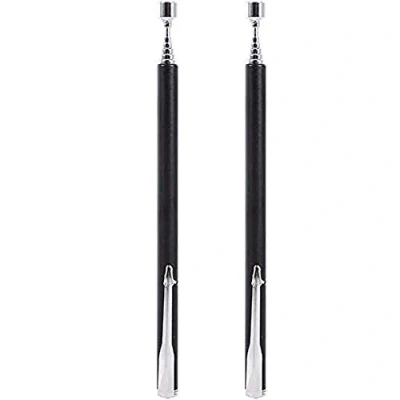 Afbeelding van POFET 2 stuks magnetisch telescopisch gereedschap met verlengstang, 66 cm, zwart