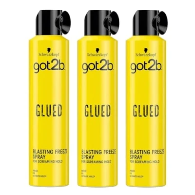 Afbeelding van got2b FREEZE Spray Lijm Haarspray, 3 pack (3 x 300 ml)