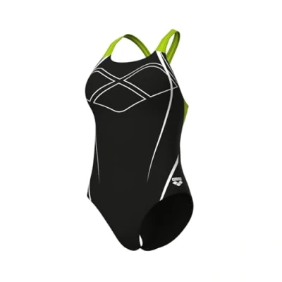 Afbeelding van Arena Graphic Swimsuit Swim Pro Back Full Dames